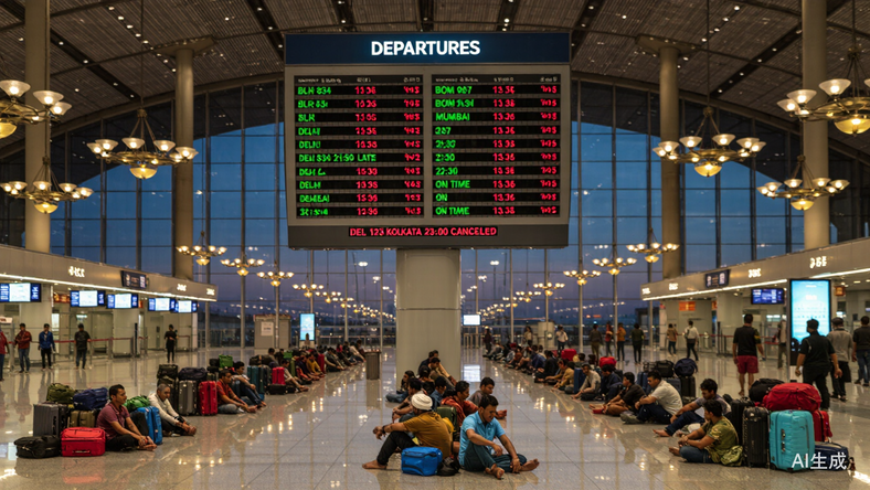 一天取消上千航班:印度14.6亿人,为啥只有两家航空公司?